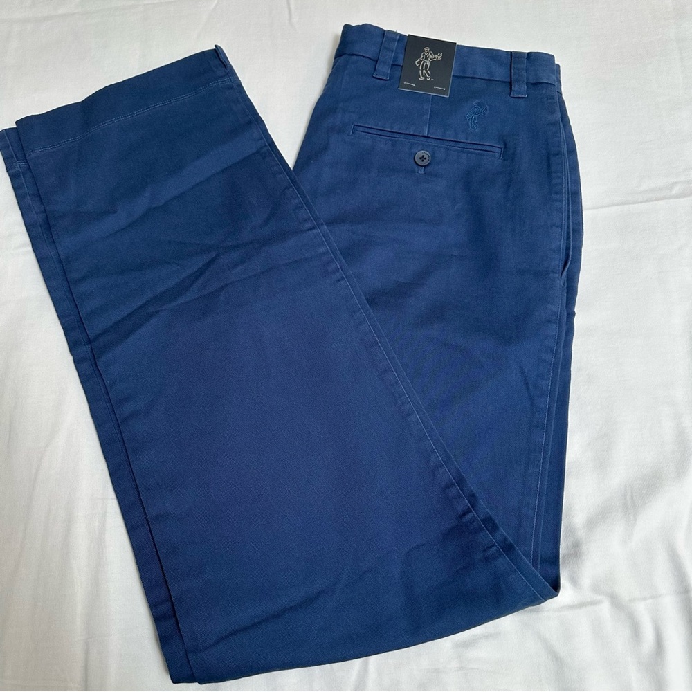 New Ashworth Men’s Golf Pants – Navy Blue, Size 30x32